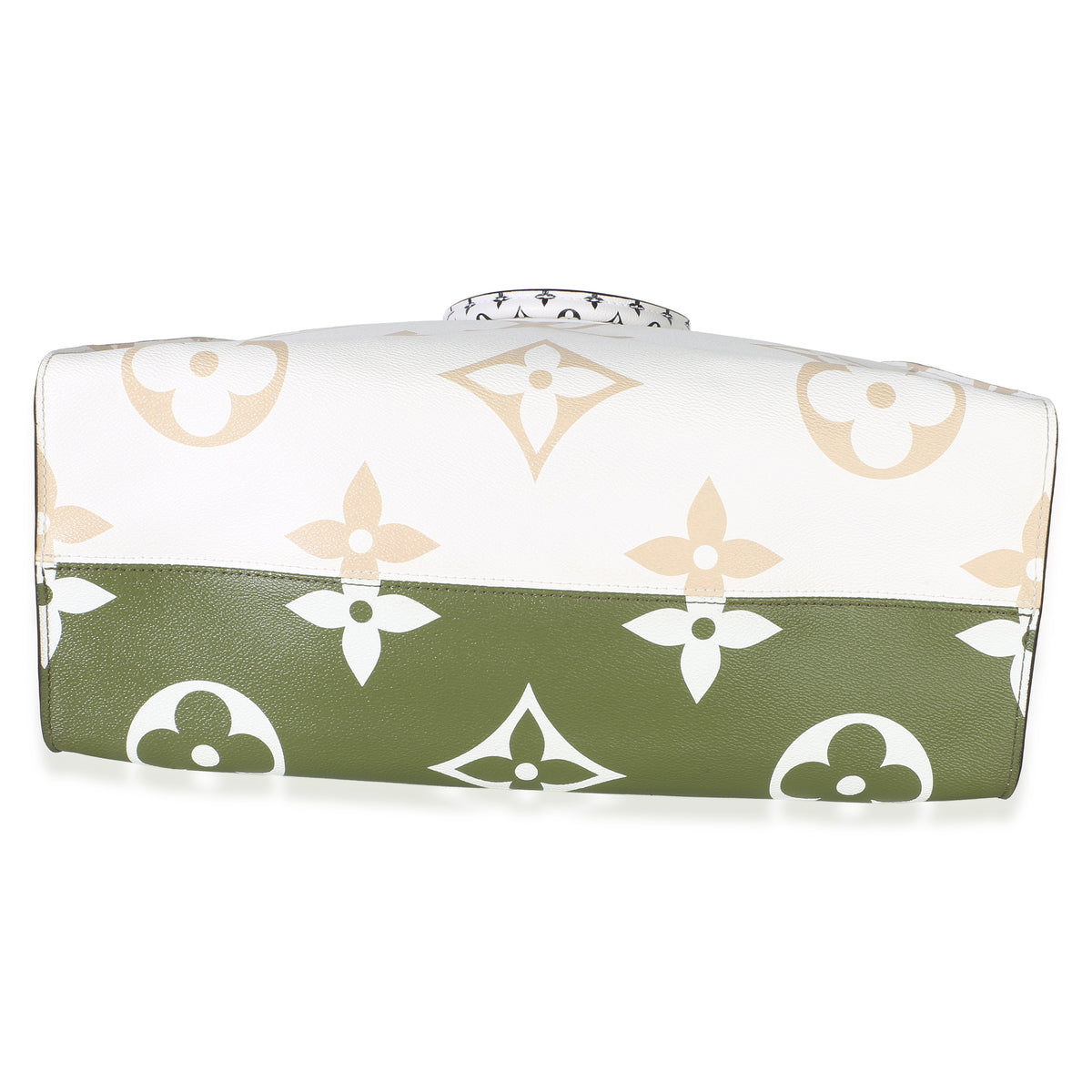 Louis Vuitton Kaki Beige Giant Monogram Canvas Onthego GM Handbag 9