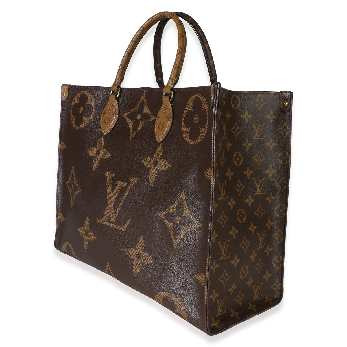 Louis Vuitton Monogram Reverse Canvas Onthego GM Handbag 2