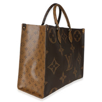 Louis Vuitton Monogram Reverse Canvas Onthego GM Handbag 3