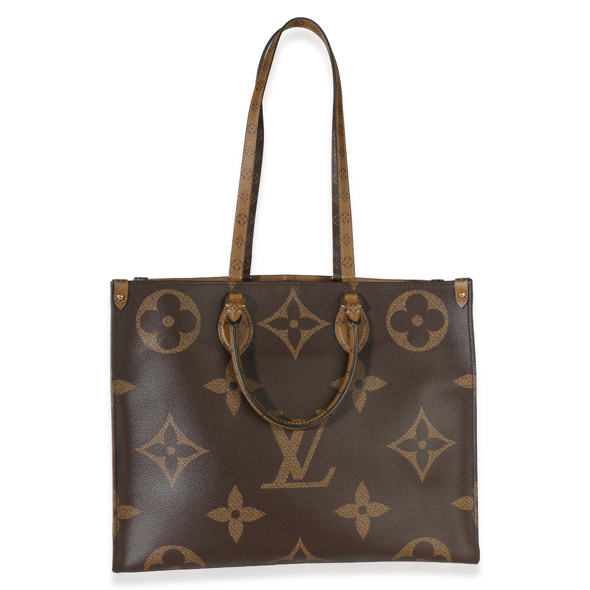 Louis Vuitton Monogram Reverse Canvas Onthego GM Handbag 8