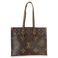 Louis Vuitton Monogram Reverse Canvas Onthego GM Handbag 8