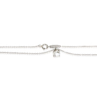 Tiffany & Co. Platinum Diamond Solitaire Pendant 2