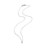Tiffany & Co. Platinum Diamond Solitaire Pendant 2