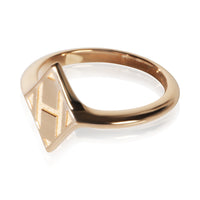 Hermès Rose Gold Gambade H Ring 2