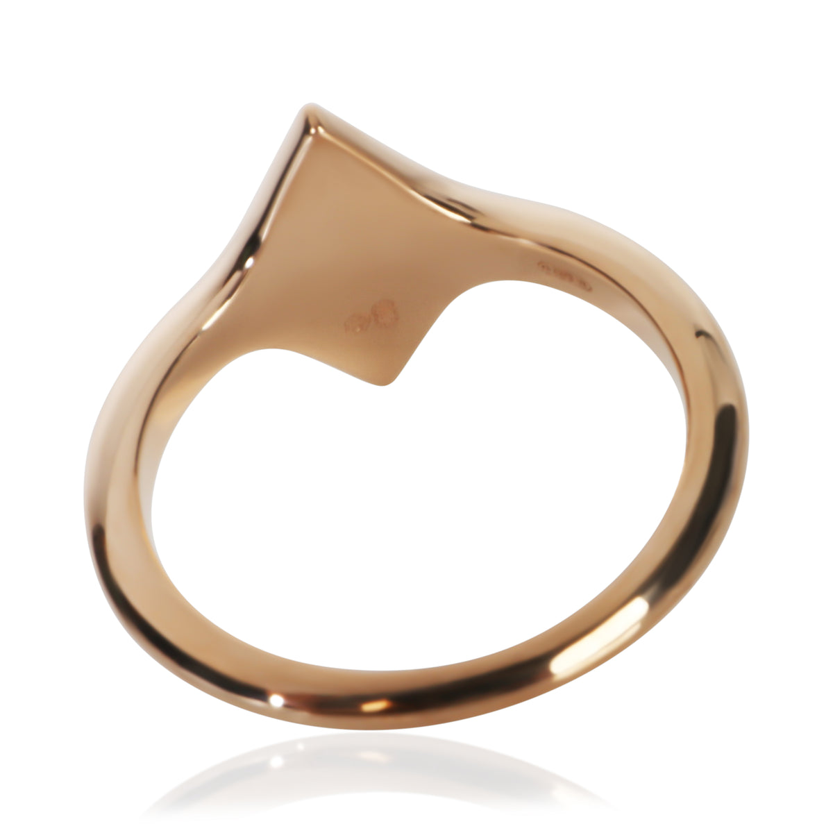 Hermès Rose Gold Gambade H Ring 3