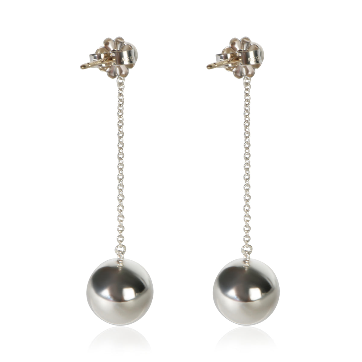 Tiffany & Co. Sterling Silver HardWear Ball Earrings 3