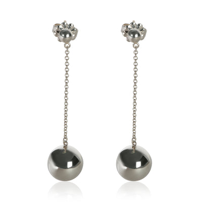 Tiffany & Co. Sterling Silver HardWear Ball Earrings fv
