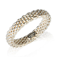 Tiffany & Co. Sterling Silver Somerset Mesh Ring clasp