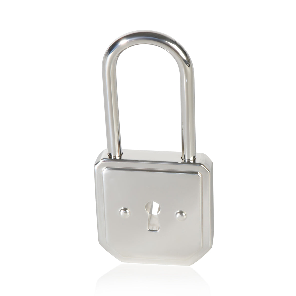 Tiffany & Co. Sterling Silver Return To Tiffany Lock Key Ring 3