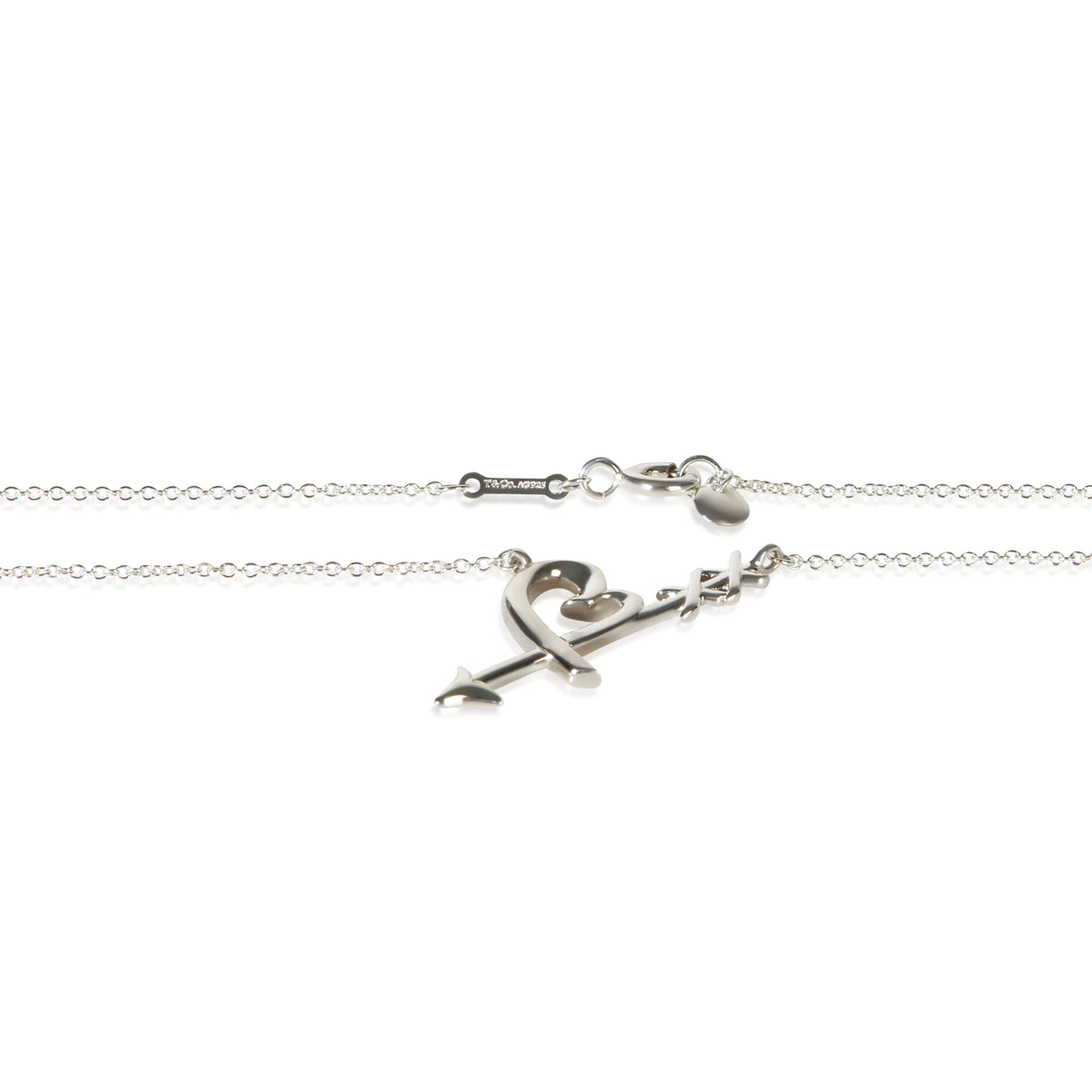 Tiffany & Co. Sterling Silver Paloma Picasso Grafitti Pendant 2