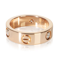 Cartier Rose Gold Diamond Love Ring 2