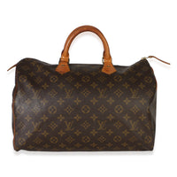 Louis Vuitton Monogram Canvas Speedy 35 Handbag id