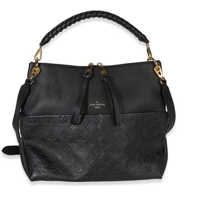 Louis Vuitton Black Monogram Empreinte Maida Hobo Handbag id
