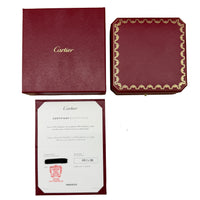 Cartier Yellow Gold Diamond Love Necklace box