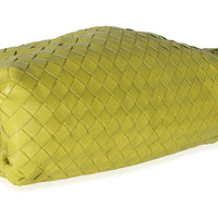 Bottega Veneta Acid Kiwi Nappa Maxi Intrecciato Teen Pouch Handbag 7