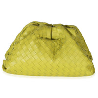 Bottega Veneta Acid Kiwi Nappa Maxi Intrecciato Teen Pouch Handbag id