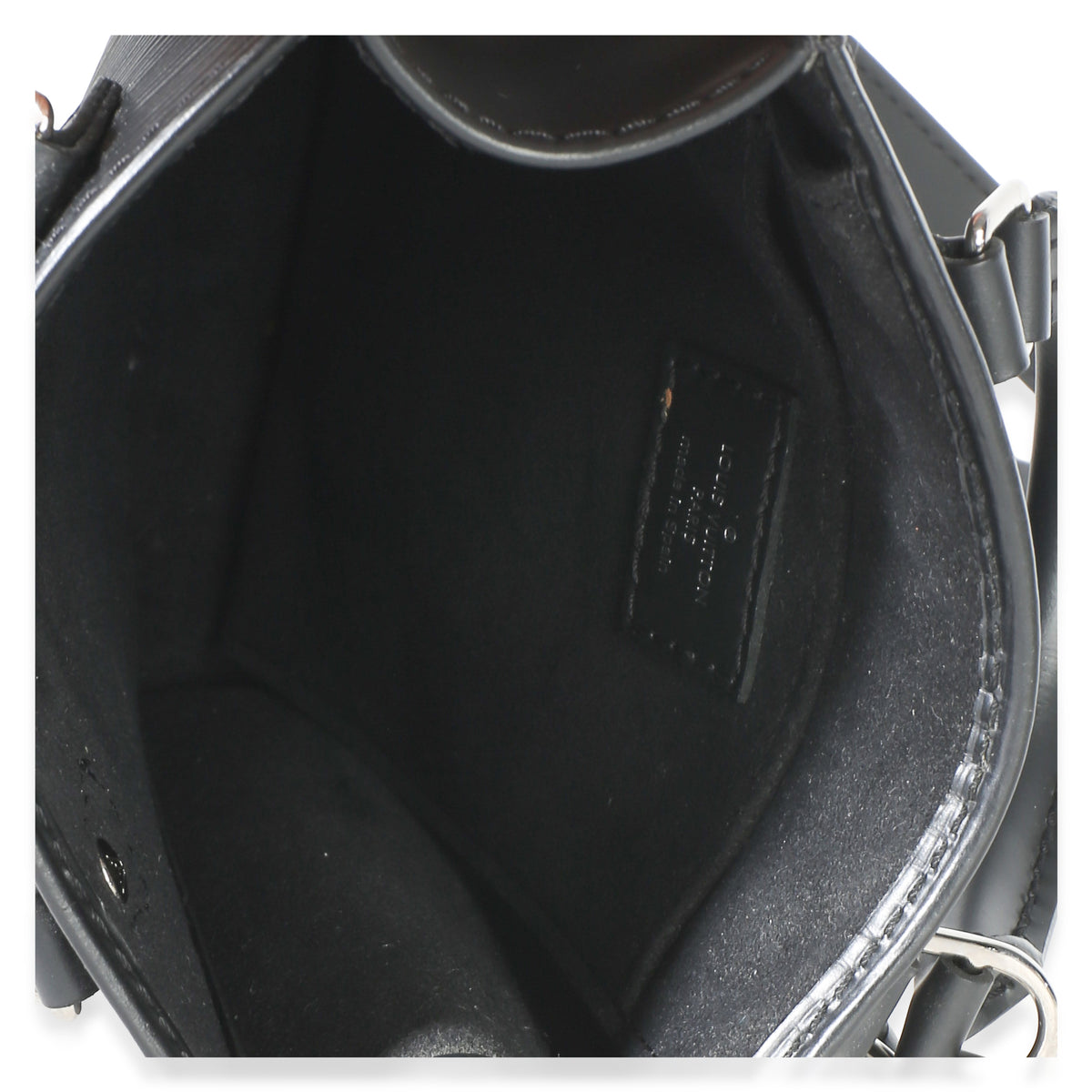 Louis Vuitton Black Epi Petit Sac Plat Handbag 9