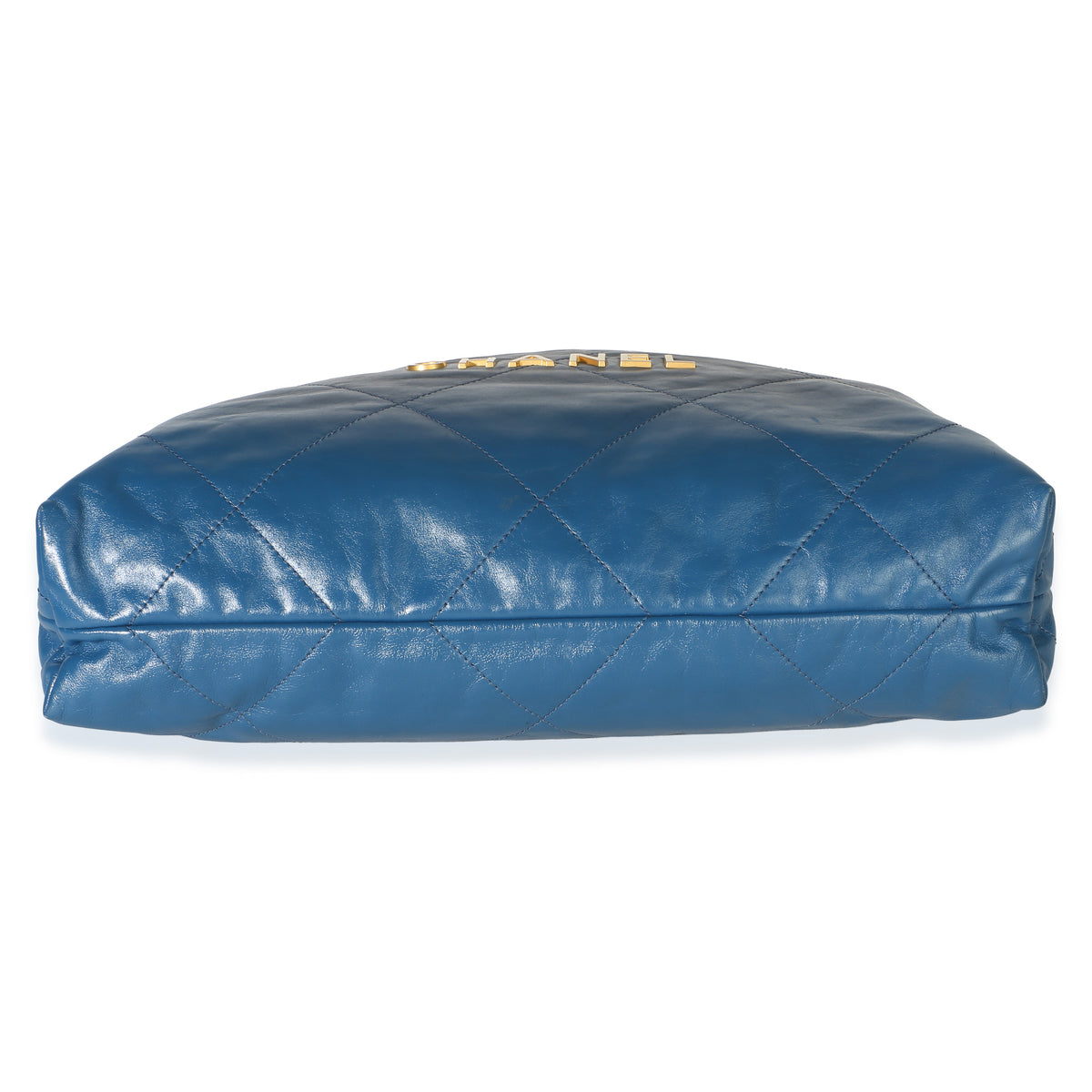 Chanel Blue Shaded Quilted Calfskin Medium  22 Hobo Handbag 5