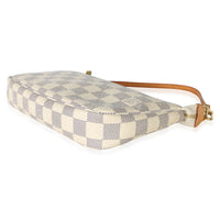 Louis Vuitton Damier Azur Canvas Pochette Accessoires Handbag 6
