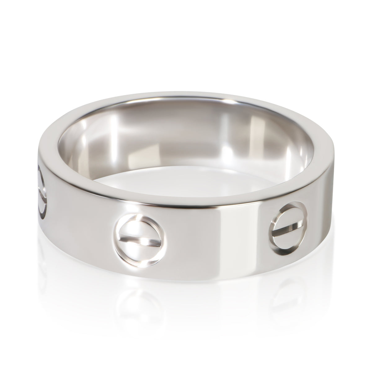 Cartier White Gold Love Ring 3