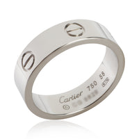 Cartier White Gold Love Ring 4