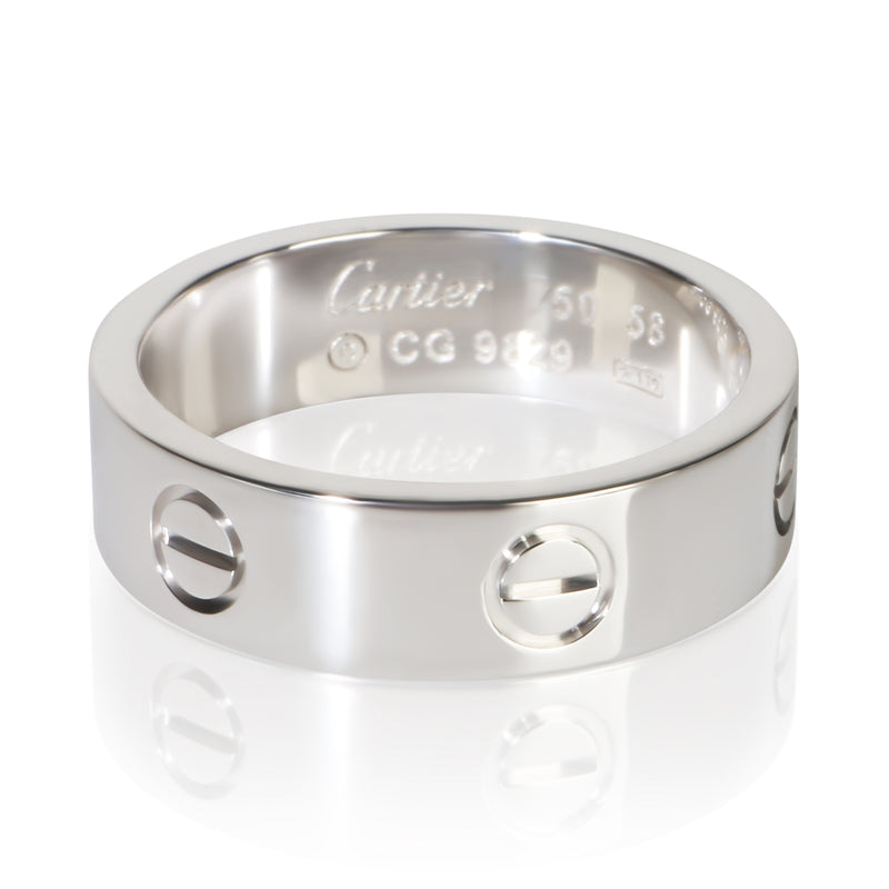 Cartier White Gold Love Ring fv