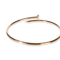 Cartier Rose Gold Diamond Small Model Juste Un Clou Bracelet 3