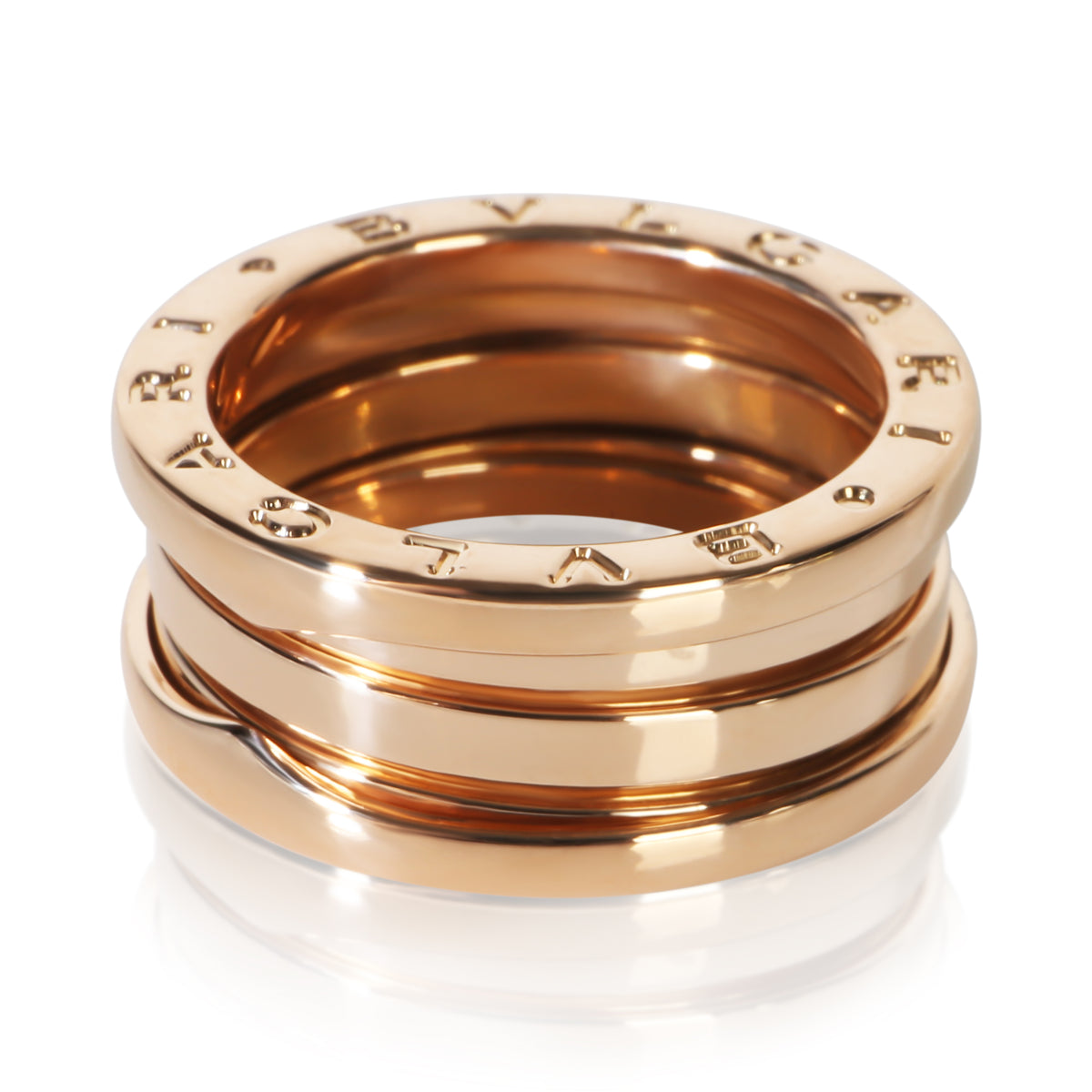 BVLGARI Rose Gold B.zero1 Ring 2