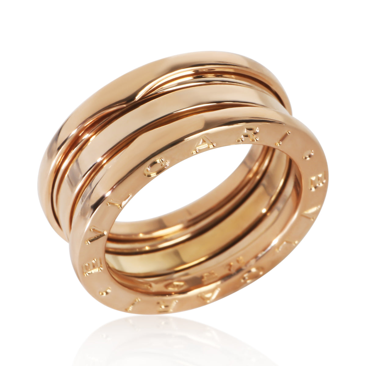 BVLGARI Rose Gold B.zero1 Ring 4