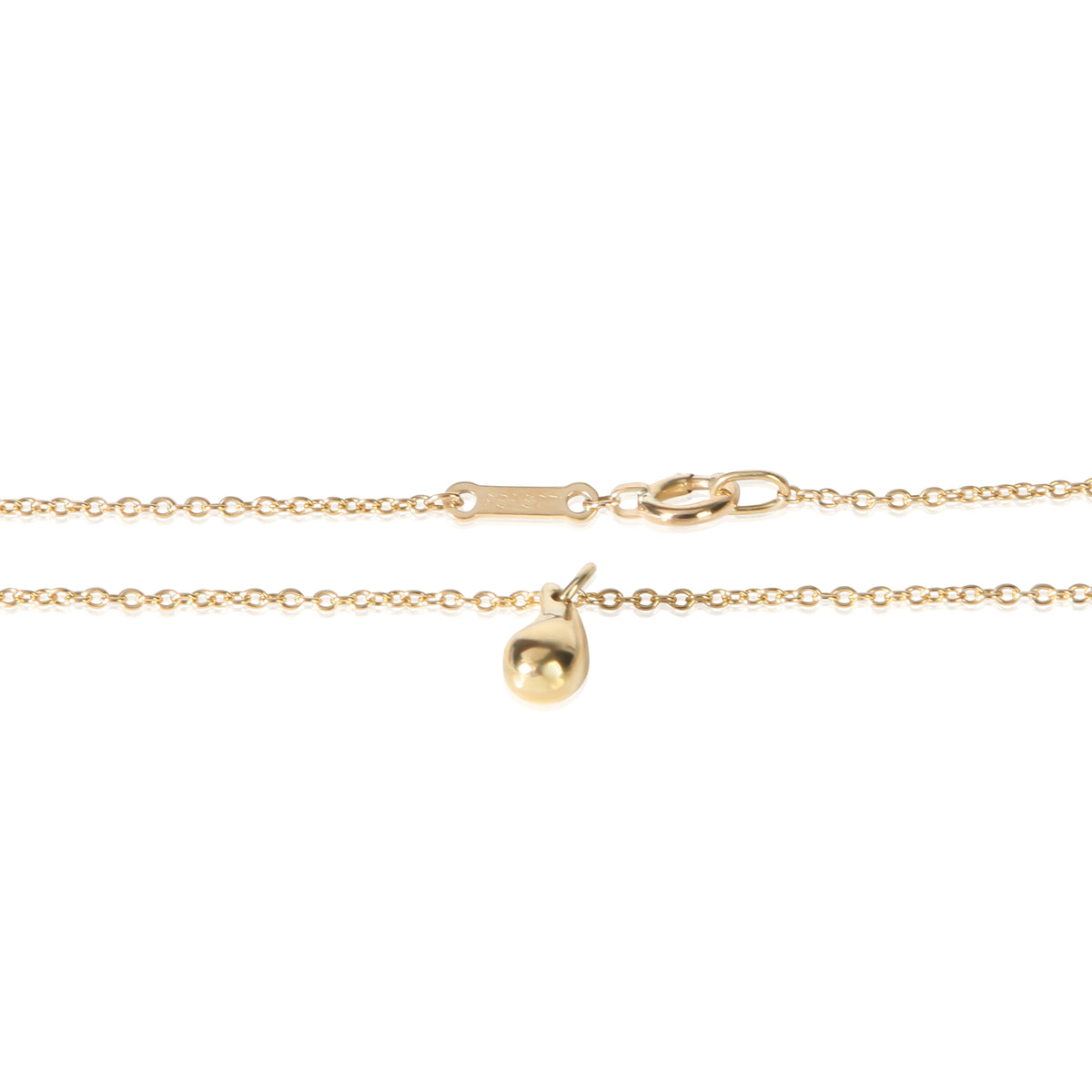 Tiffany & Co. Yellow Gold Elsa Peretti Vintage Teardrop Pendant 2
