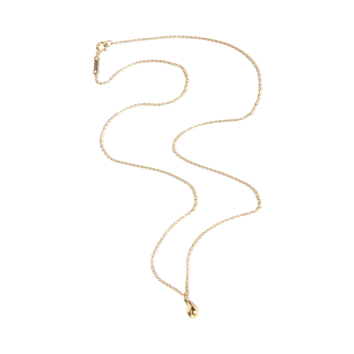 Tiffany & Co. Yellow Gold Elsa Peretti Vintage Teardrop Pendant 3