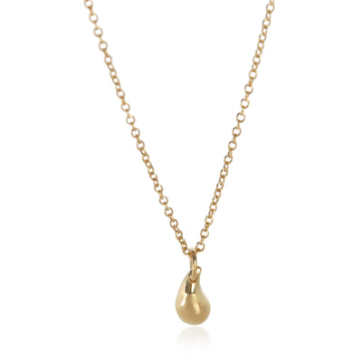 Tiffany & Co. Yellow Gold Elsa Peretti Vintage Teardrop Pendant fv