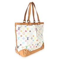 Louis Vuitton White Monogram Multicolor Canvas Sharleen GM Handbag 3