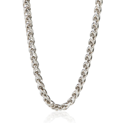 David Yurman Yellow Gold & Sterling Silver Wheat Chain Necklace fv