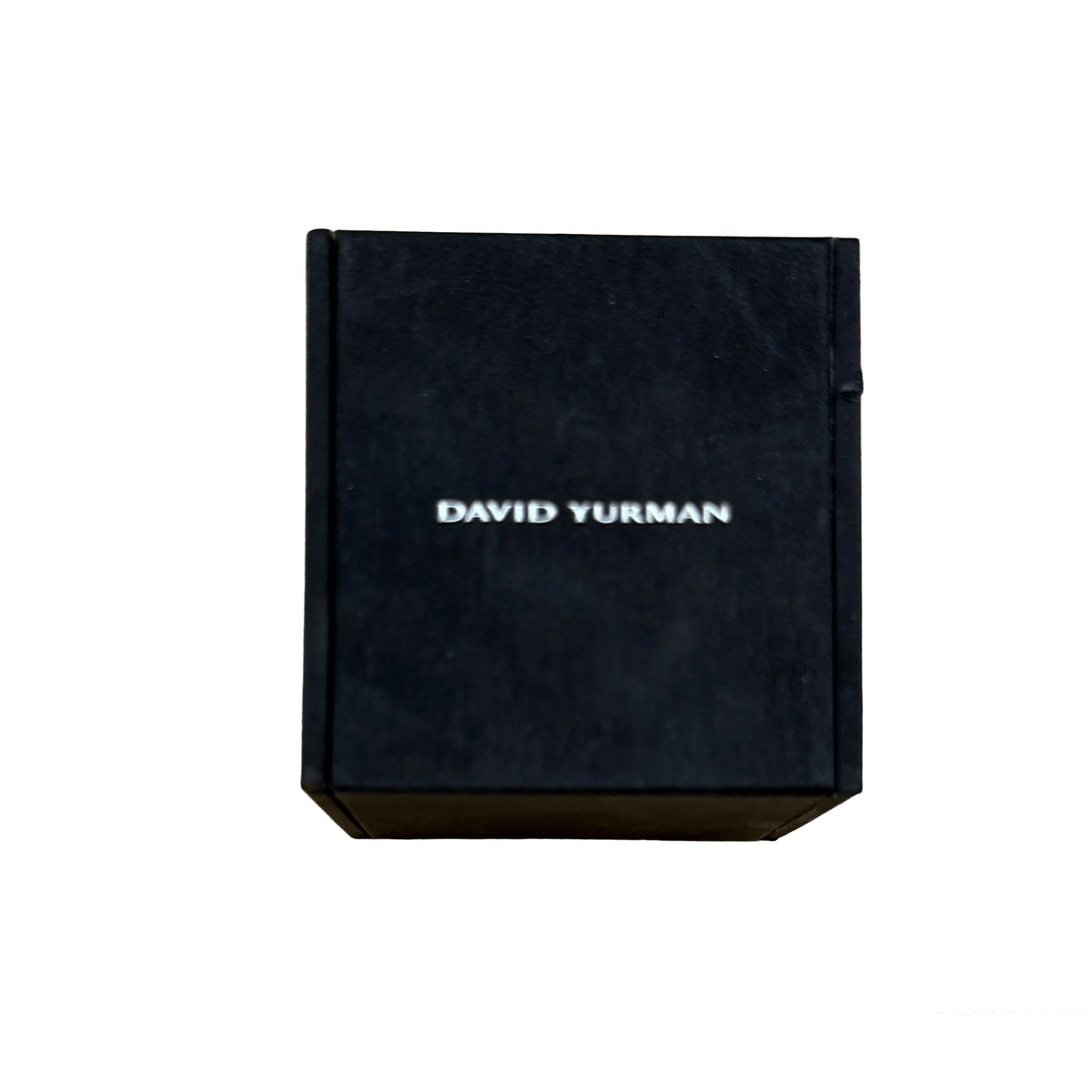 David Yurman Sterling Silver Topaz and Diamond Petite Albion Ring box