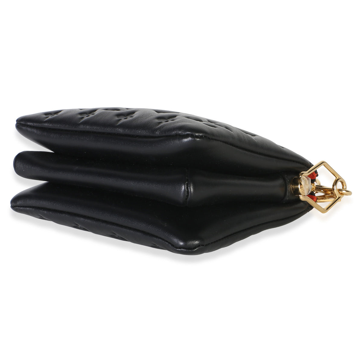 Louis Vuitton Black Monogram Embossed Lambskin Coussin BB Handbag 6