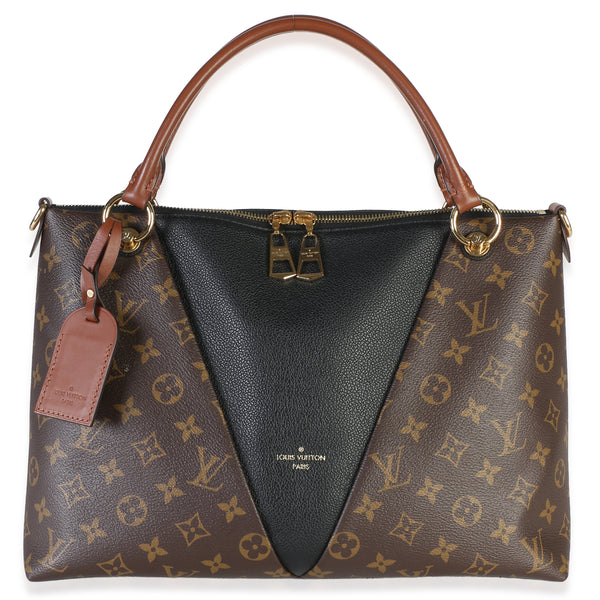 Louis Vuitton Black Monogram Canvas V Tote MM | myGemma | Item #157596