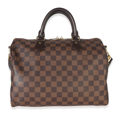 Louis Vuitton Damier Ebene Canvas Speedy Bandouliere 30 Handbag id