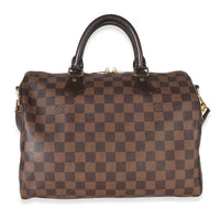 Louis Vuitton Damier Ebene Canvas Speedy Bandouliere 30 Handbag id
