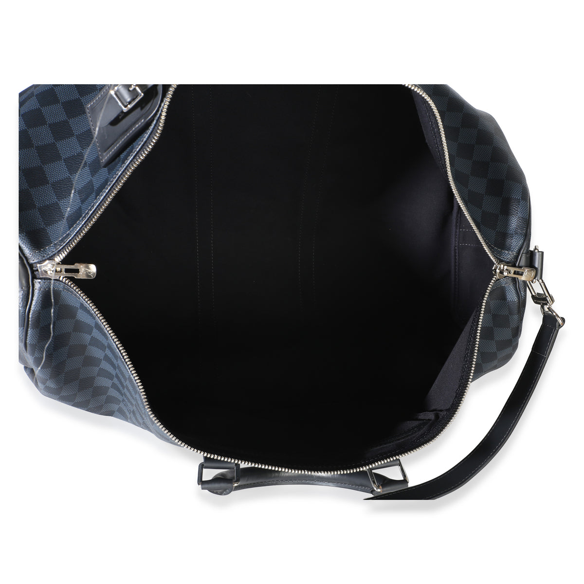 Louis Vuitton Damier Cobalt Keepall Bandouliere 55 Handbag 10