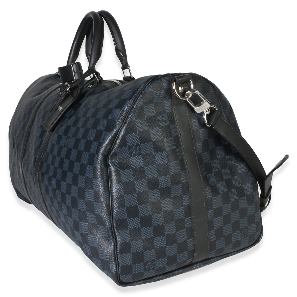 Louis Vuitton Damier Cobalt Keepall Bandouliere 55 Handbag 2