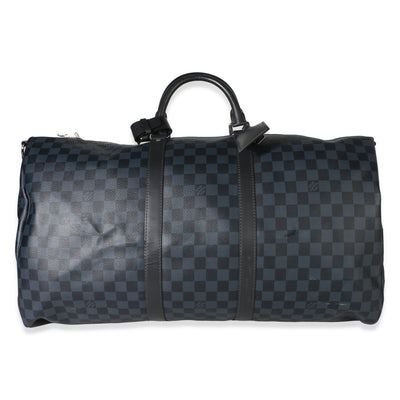 Louis Vuitton Damier Cobalt Keepall Bandouliere 55 Handbag id