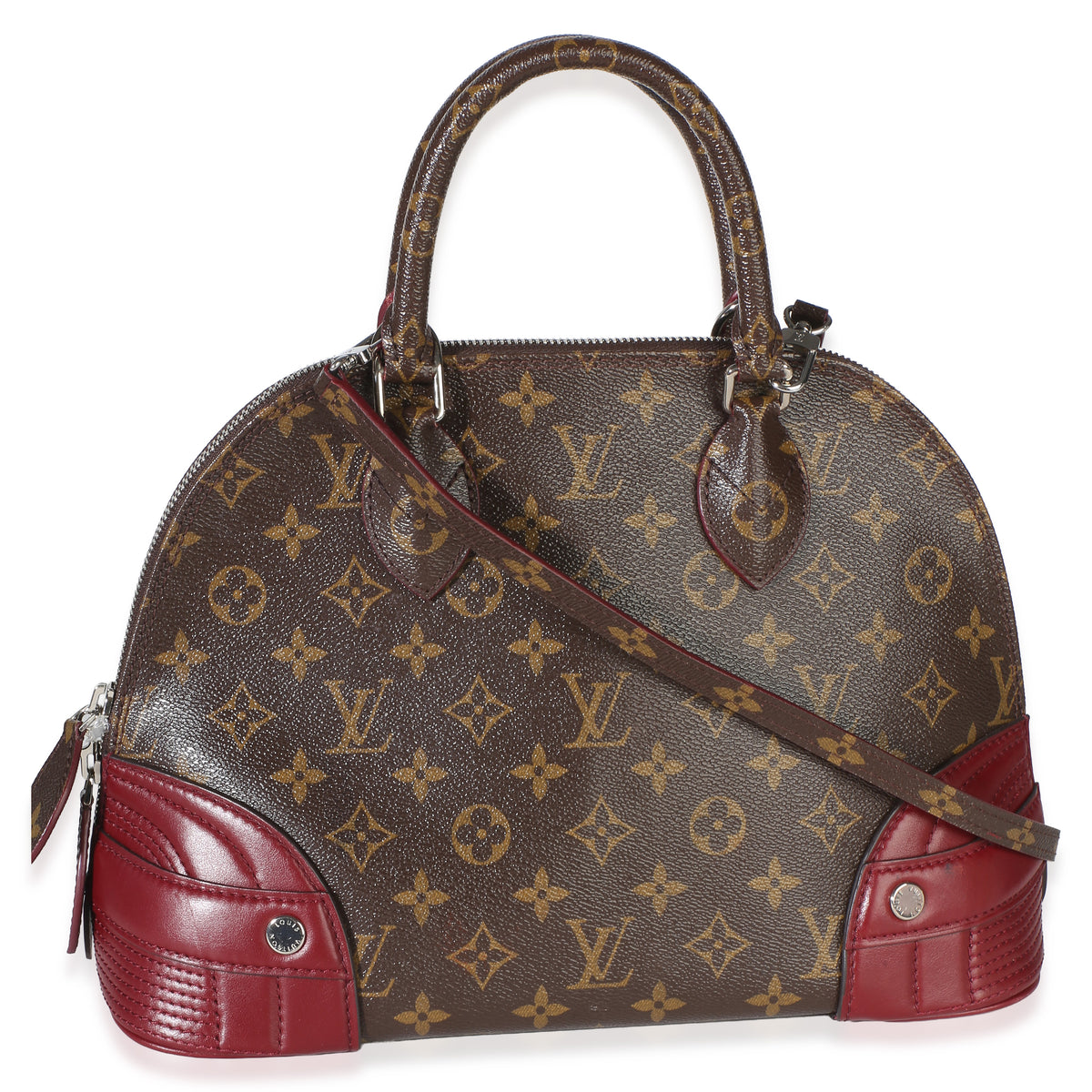 Louis Vuitton Aurore Monogram Shine Canvas Alma PM Handbag 4