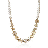 Chanel Gold Plated 2022 Mademoiselle Necklace fv
