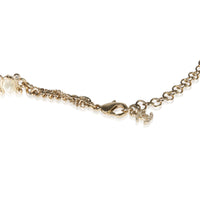 Chanel Gold Plated 2022 Faux Pearl Studded Necklace 2