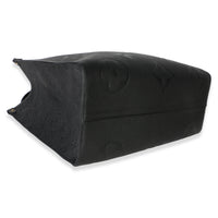 Louis Vuitton Black Giant Monogram Empreinte Onthego GM Handbag 7