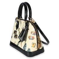 Louis Vuitton Monogram Vernis Stickers Alma BB Handbag 2