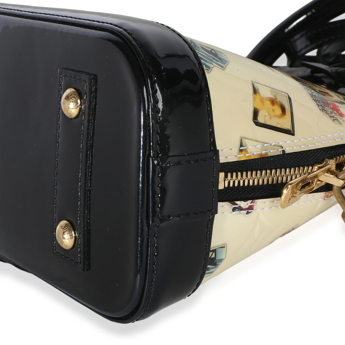 Louis Vuitton Monogram Vernis Stickers Alma BB Handbag 6