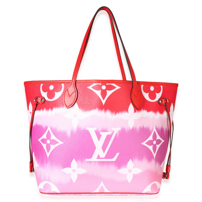 Louis Vuitton Rouge Giant Monogram Escale Canvas Neverfull MM Handbag id