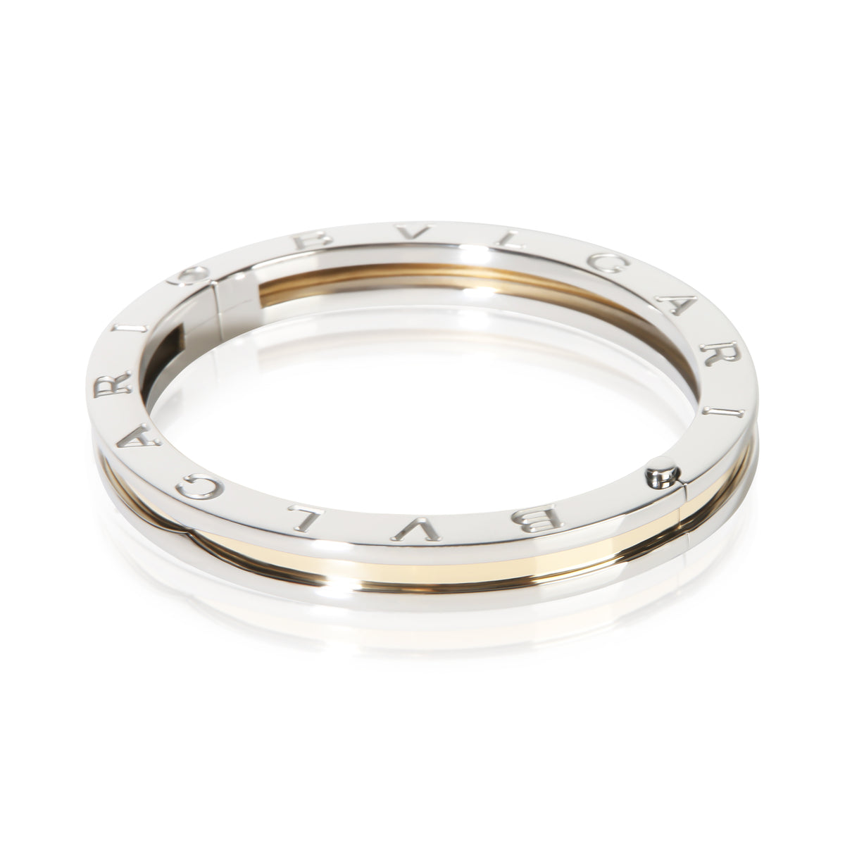 BVLGARI Yellow Gold & Steel B.zero1 Bracelet 3